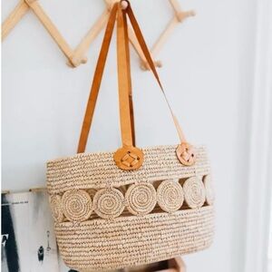 Essential Companion Tote by Ten Thousand Villages Farmers Market Basket Bag